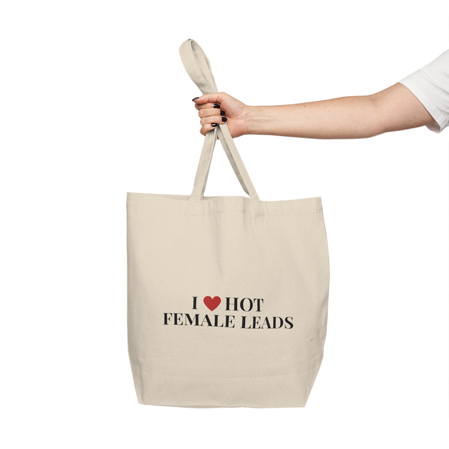 Canvas Shopping Tote